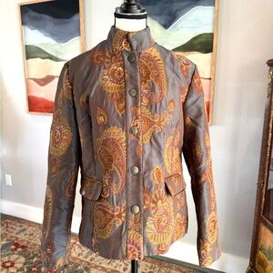 Acorn Paisley Embroidered Jacket